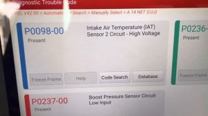 Opel Astra / Meriva 1.4 Turbo - P0098 (Intake Air sensor 2 Circuit)