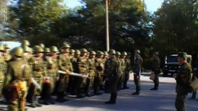 Полевой выход 2005г. Осень. Бригада Охраны., в/ч 83420 г.Москва, Зюзино смотреть онлайн