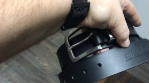 Сделал ремень из натуральной кожи своими руками