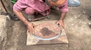 How Professionals Fabricators Built a Wheel Loader Custom Exhaust Muffler With Hand tools ️