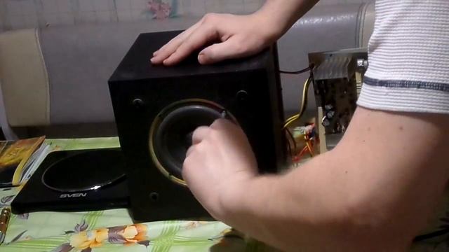 Разбираем сабвуфер SVEN смотреть онлайн