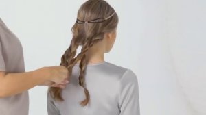 Прическа пучок из косичек от ORIFLAME