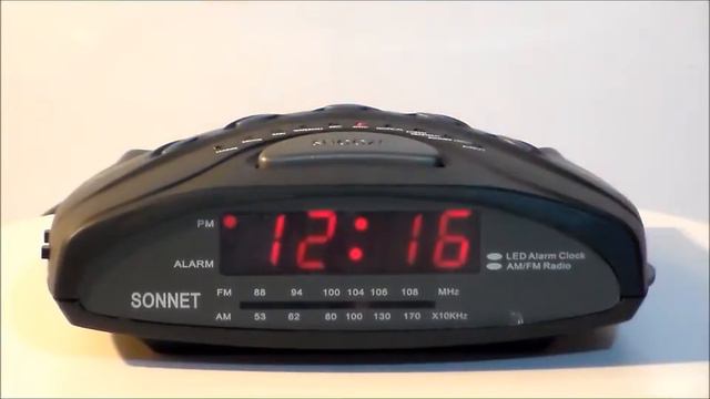 Sonnet R 1677 Soothing Nature Sounds Clock Radio смотреть онлайн