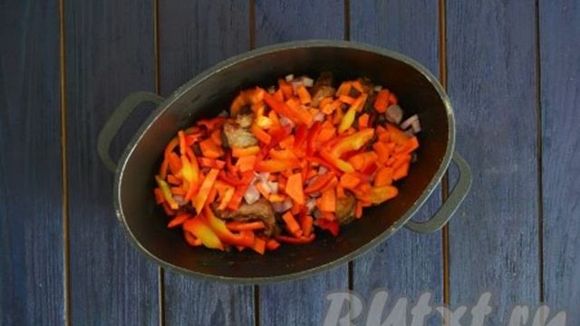 Козлятина, тушеная с картошкой