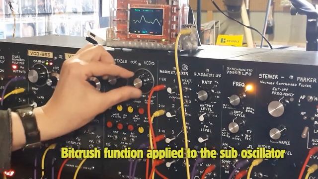 Wavetable Oscillator (Electric Druid VCDO) Demo. смотреть онлайн