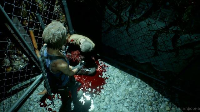 RESIDENT EVIL 3 REMAKE Паук заражает Джилл PS4 PRO HDR FULL 1080P