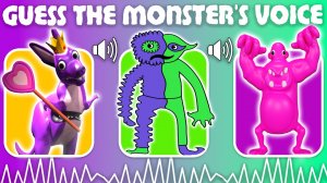 УГАДАЙ ГОЛОС МОНСТРОВ ИЗ ИГРЫ GARDEN OF BAN BAN 3 И 4, ROBLOX doors, ЧАСТЬ 1