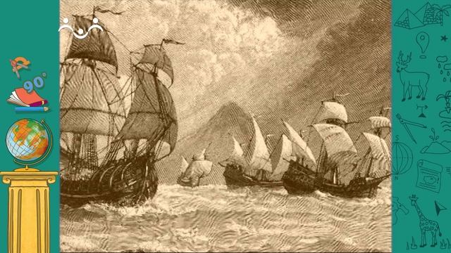 Академия Занимательных Наук. География. Морская вода. Ф. Магеллан. Вулкан