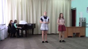 Над цветами и травой Р. Глиэр дуэт Лебедь Вероника и Юрченко Полина