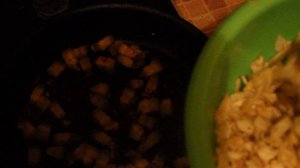 Капуста ,тушеная с салом