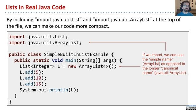 Part 1 Lists and Sets in Java смотреть онлайн