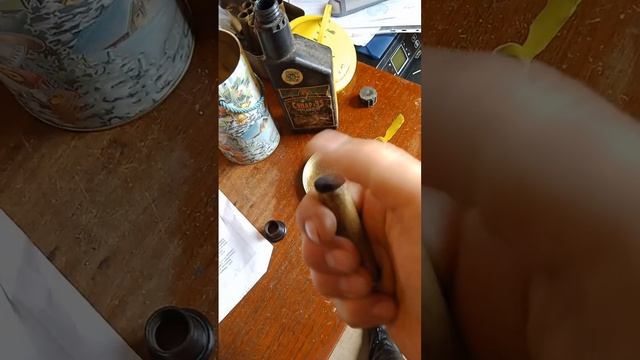 Латунные гильзы. Часть 6. Заряжание порохом. смотреть онлайн