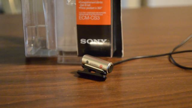 Sony ECM-CS3 Microphone Overview смотреть онлайн