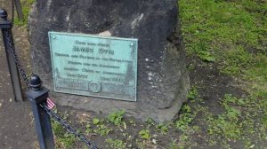 Boston MA Walking Tour. Granary Burying Ground Famous Graves. Paul Revere, John Hancock, etc