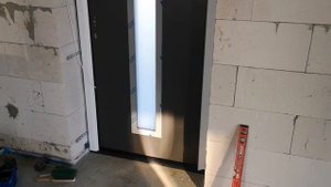 Установка входной двери hormann Thermo 65