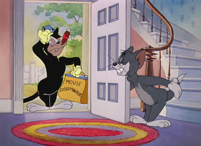 Том и Джерри – 25 серия – Ловушка счастья / Tom and Jerry (1946 год)
