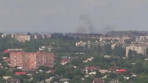 Донецк подвергся новому массированному обстрелу со стороны украинских националистов