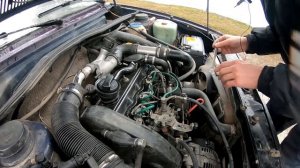 Гольф 2 1.9TDI замена форсунок на 028 130 201t (afn) часть 2 #golf2