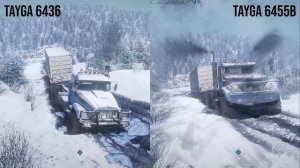 SnowRunner SHOWDOWN: Tayga 6455B vs Tayga 6436 'KING'