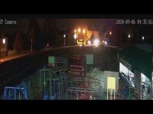 2020.09.06 Село Безруково. Ночное столкновение машин.