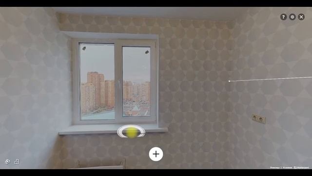 Измерения в 3Д туре Matterport