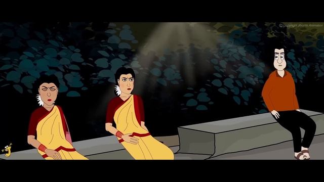 Se Rate Preter Gram - Bhuter Golpo| Bangla Animation| Horror Story | Haunted Village | Story | JAS смотреть онлайн