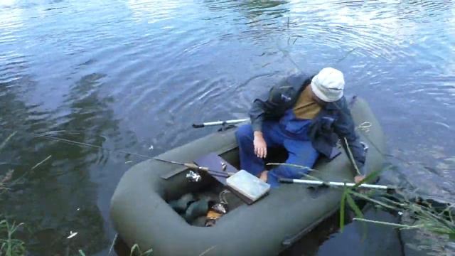 Успенское. Рыбак Андрей Николаев. Фрагменты моих рыбалок.