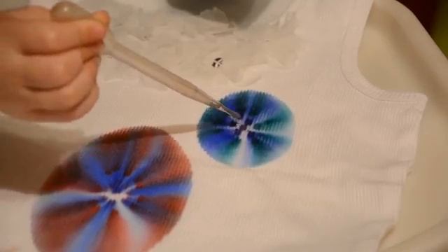 Рисуем на одежде. Что делать если пятно на детской одежде не отстирывается) - Лика Хурция смотреть онлайн