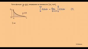 Интегралы 9. Несобственные интегралы 1 рода (720p)