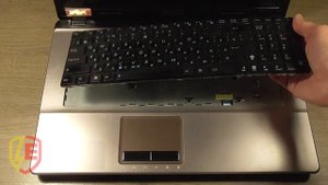 Как заменить клавиатуру в ноутбуке ASUS K73S keyboard replacement