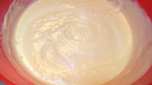 Бисквит с творожной начинкой