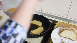 Быстрые Сладкие Гренки на Сковороде