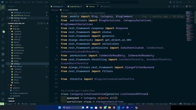 PageNumberPagination in Django Rest Framework.