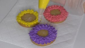 СЛАДКИЙ БУКЕТ Цветы из айсинга Пряники на 1 сентября