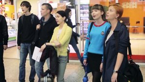 Флешмоб на вокзале в Саратове