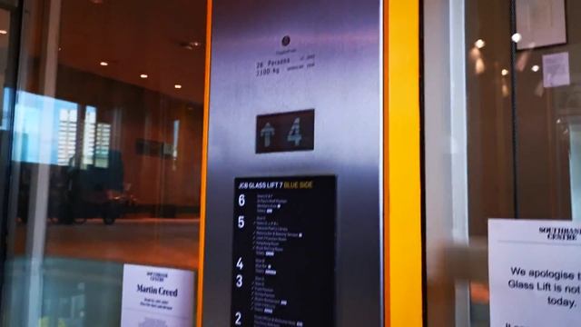 2006 Thyssenkrupp Traction Lift @Royal Festival Hall, London