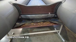 КАК МЫ СПАСЛИ СТАРУЮ ЛОДКУ ПВХ С НДНД ДНОМ ОТ УТИЛИЗАЦИИ!