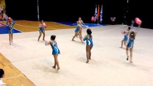 Худ. гимнастика- девочки возраст 7-8 лет