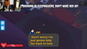 ROBLOX. Играю в ROBLOX. Grandma Visit STORY.