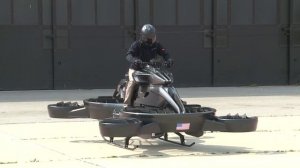 Hoverbike debuts at 2022 Detroit Auto Show