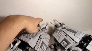 LEGO-сравнение: LEGO Star Wars 75019 & 75337 Шагоход АТ-ТЕ (AT-TE Walker)