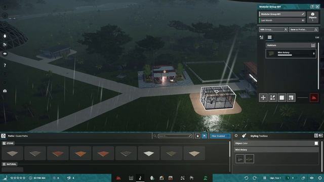 СОЗДАЛ ПАРК С ДИНОЗАВРАМИ || Prehistoric Kingdom смотреть онлайн