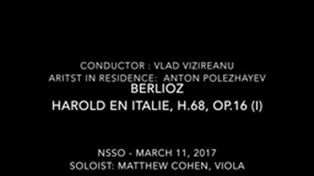 (NSSO) - March 11, 2017 - North Shore Symphony Orchestra - Rachmaninoff and Berlioz смотреть онлайн