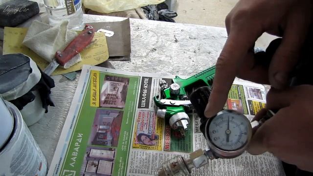 26☼ Как выставить давление на краскопульте смотреть онлайн