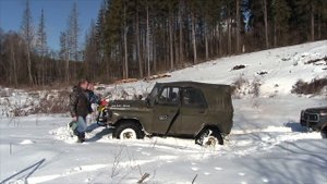Гелендваген. Заезд с серьезными внедорожниками