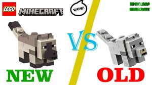 8 New wolves in the form of concepts from the LEGO Minecraft series!!! 24w10a! #legominecraft #news