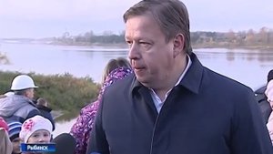 Судно на подводных крыльях Комета 120М. Спуск на воду