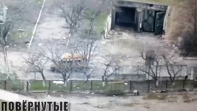 Авиаудар по позиции САУ M109 ВСУ на Херсонском напр/Airstrike at the position of AFU M109 SPH