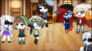 Андертейл заперты в комнате на 24 часа [1 часть] #ГачаЛайф #Андертейл