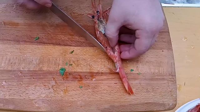 ЛАНГУСТИНЫ НА МАНГАЛЕ.Как пожарить лангустины